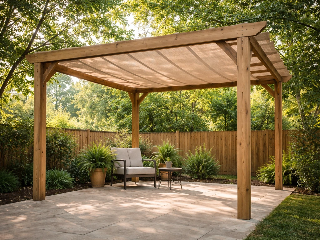 how to build patio shade