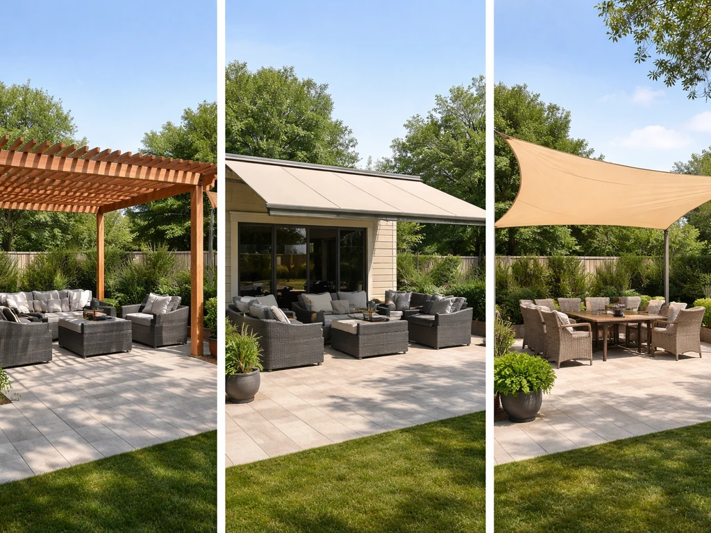 how to build shade for patio
