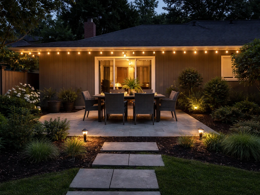 How to Light Patio: DIY Layout, Power, and Placement