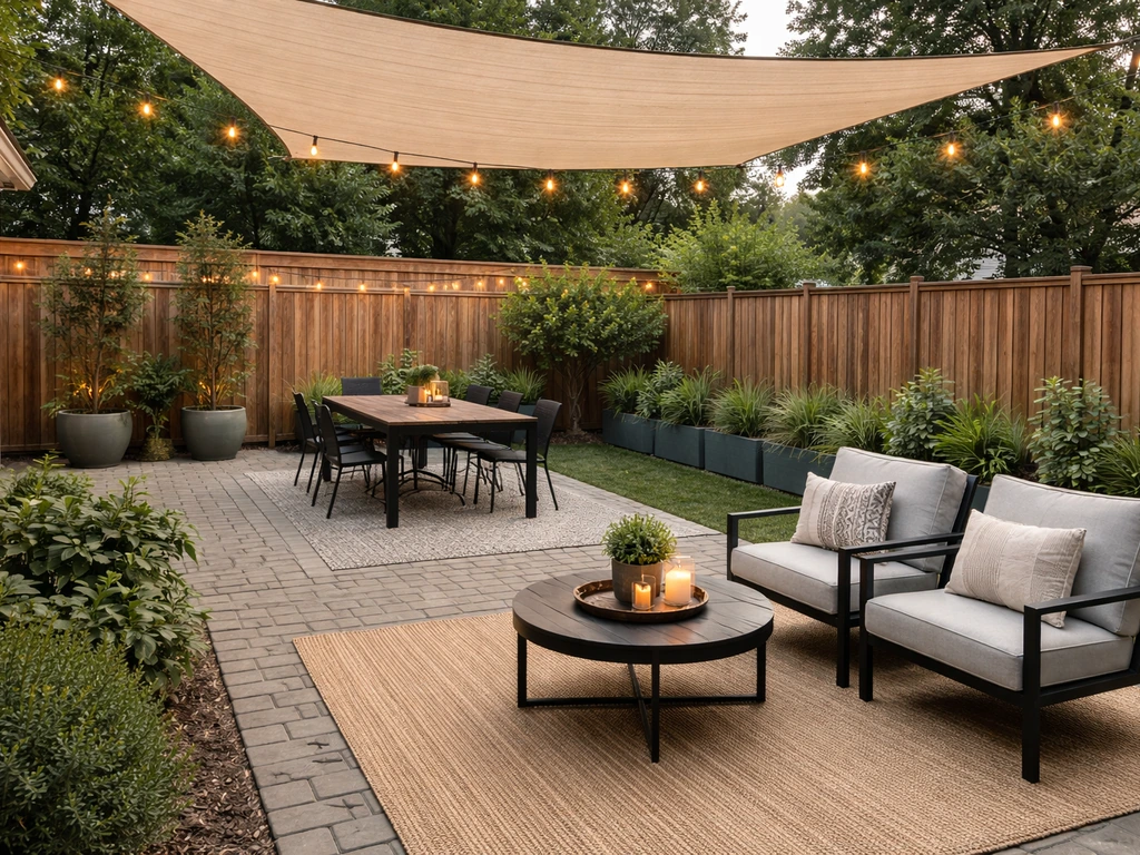 how to furnish a patio