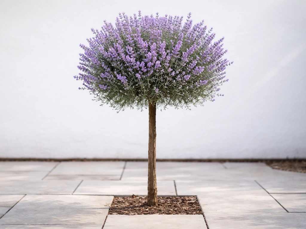 how to trim lavender patio tree