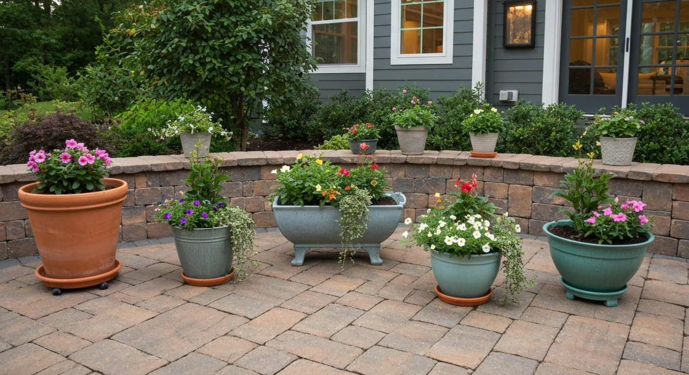 How to Display Flower Pots on Patio: DIY Layouts & Care Tips
