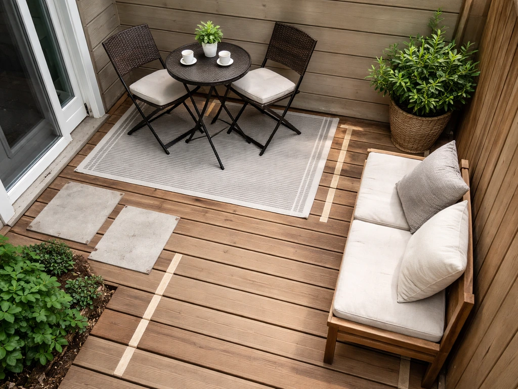 How to Arrange Patio Furniture on a Small Deck