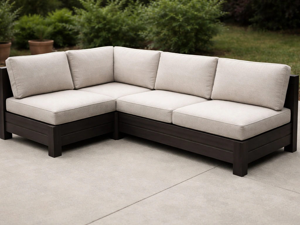 How to Build a Patio Sectional Step by Step