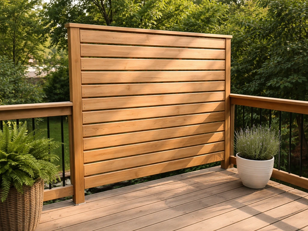 How to Build a Privacy Screen for a Patio DIY Guide