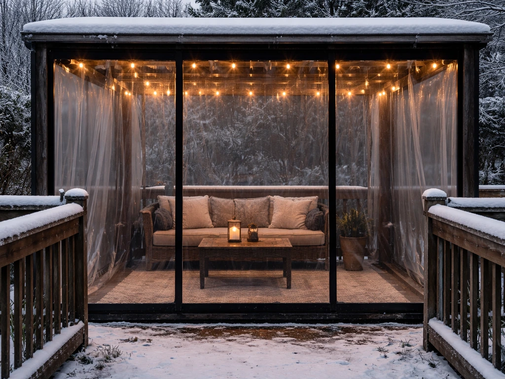 How to Close in a Patio for Winter: DIY Guide