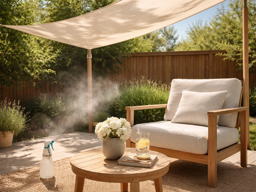 How to Keep Patio Cool in Summer: DIY Shade and Cooling