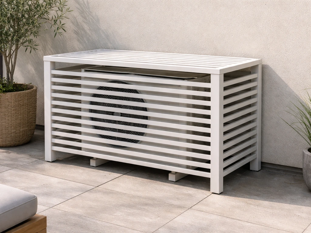 How to Hide an AC Unit on a Patio Without Blocking Airflow