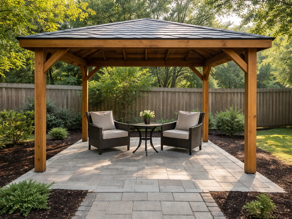 how to build a patio shelter